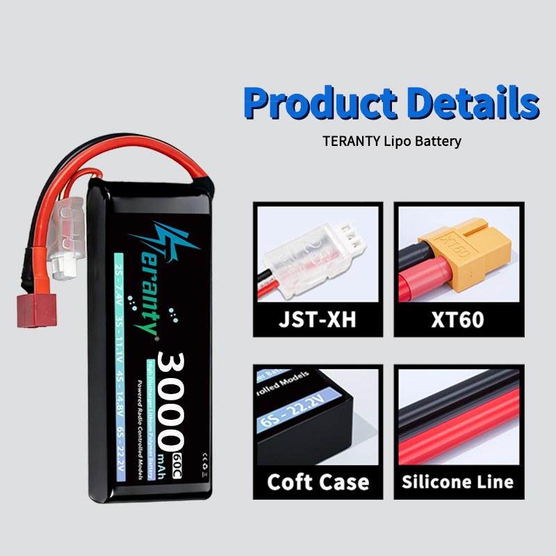 TERANTY 2S 3000mAh Lipo-Akku 7 – Drone Battery 3S Bewertung und Preis
