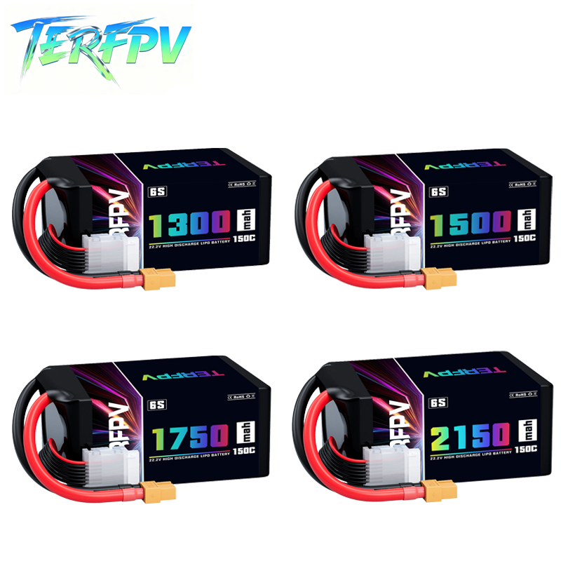 TERFPV Lipo-Akku 6S 22,2V 1300 – Drone Battery Lipo Bewertung und Preis
