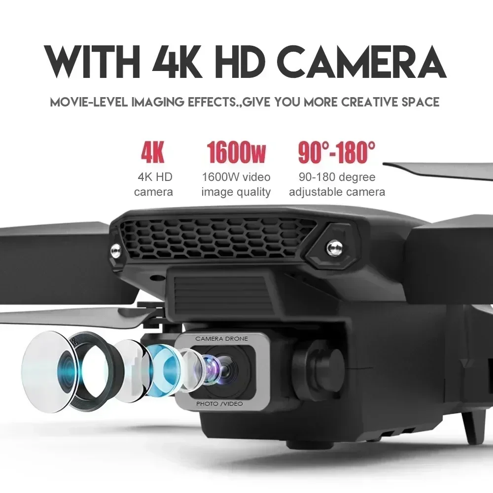 2025 E88Pro 4K RC Drohne mit 1 – Eachine Drone E58 Bewertung und Preis
